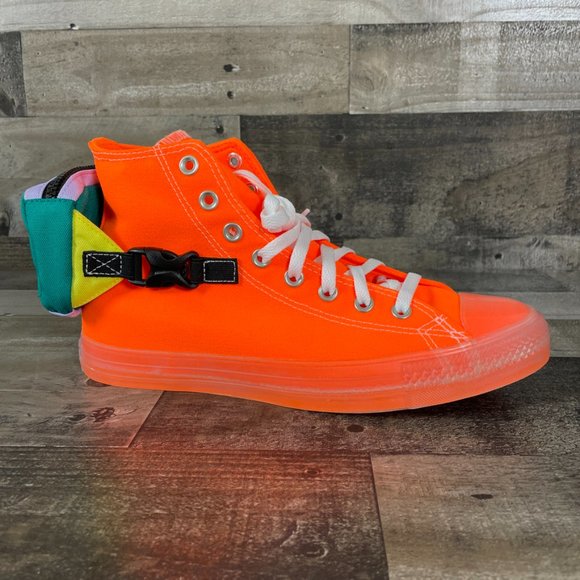 Converse CTAS Chuck Taylor All Star Buckle Up Hi 169031C Mens 9.5 - Picture 2 of 7